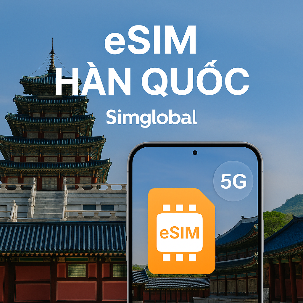 South Korea eSIM - High-Speed Travel eSIM for South Korea 1 South Korea Travel eSIM