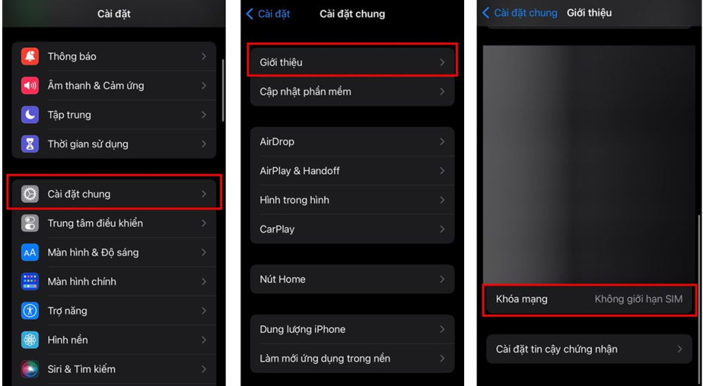 Check whether the iPhone is network-locked?