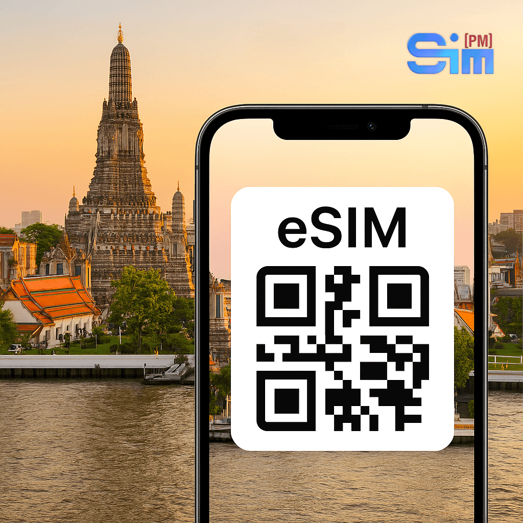Thailand travel eSim