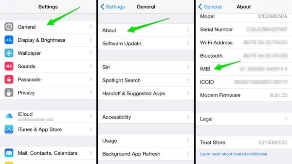 Check whether an iPhone supports eSIM by IMEI