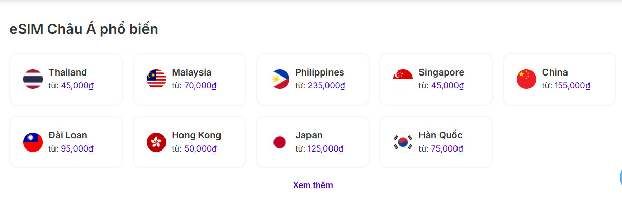 Choose Thailand eSIM