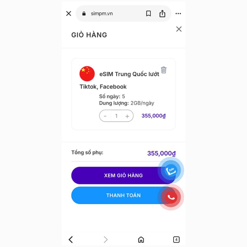 How Much Does a China eSIM Cost? Updated Price List & Buying Guide 15 Confirm the eSIM plan in the cart