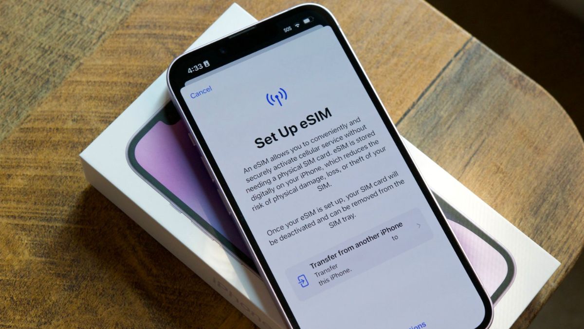 Why won’t the eSIM activate?
