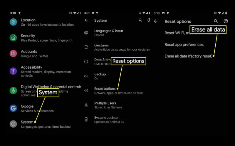 Will Reset All Settings Remove eSIM? Don’t Reset Before Reading This 8 Factory reset on Samsung phones