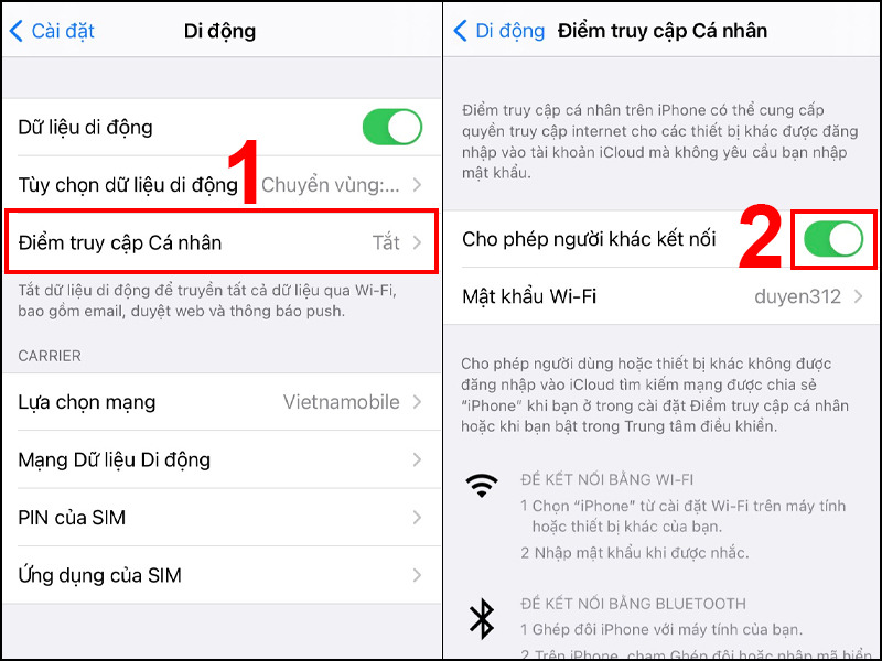 Can an eSIM Share Wi-Fi? Answers and a Detailed Guide 11 Share eSIM Wi-Fi on an iPhone