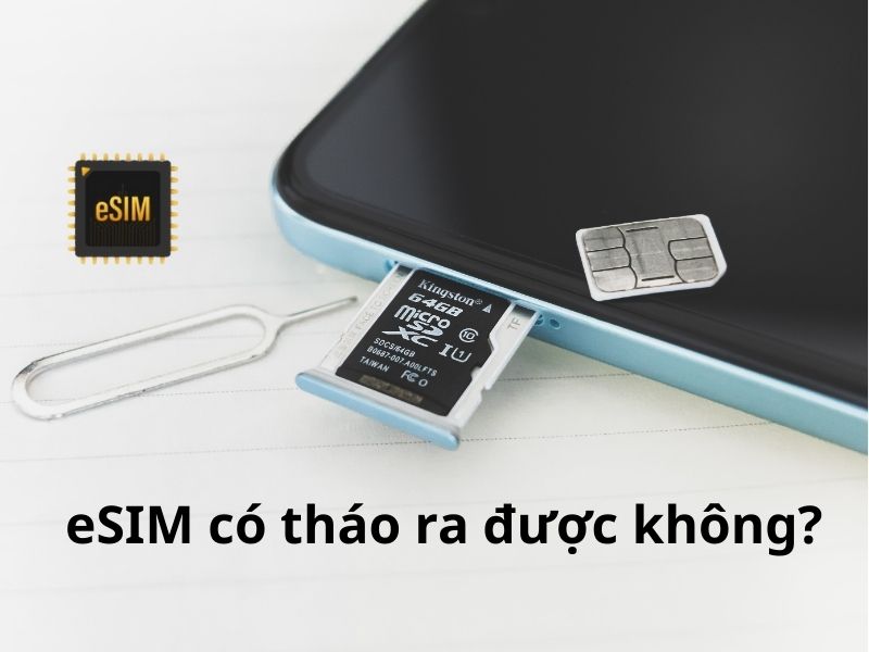 Can an eSIM be removed?
