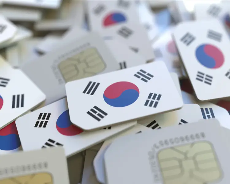 Types of 5-day South Korea travel SIM 