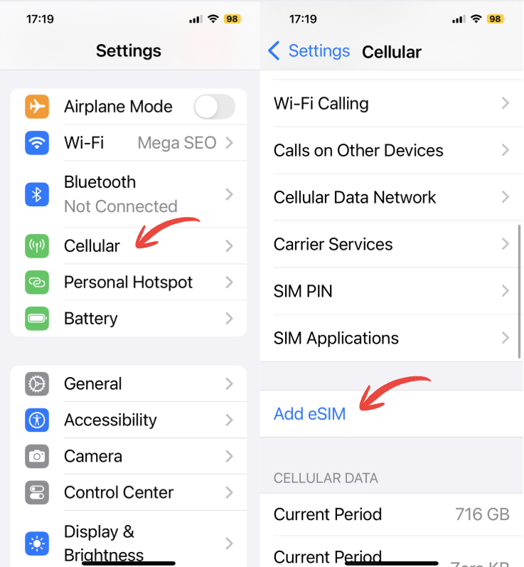 How to Check eSIM on iPhone in 30 Seconds 4 Check in Settings