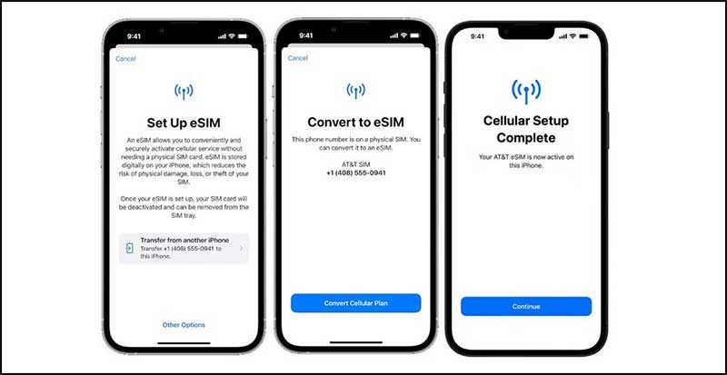 Easy Guide to Using eSIM on iPhone 14 for Beginners 13 Start eSIM setup