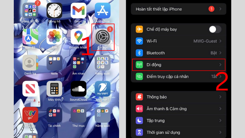 Check directly in your phone settings