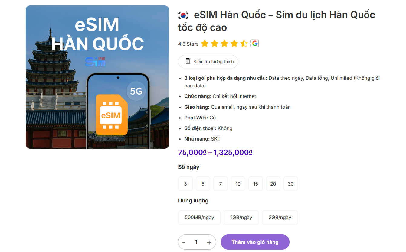 Should you use eSIM when going to Seoul