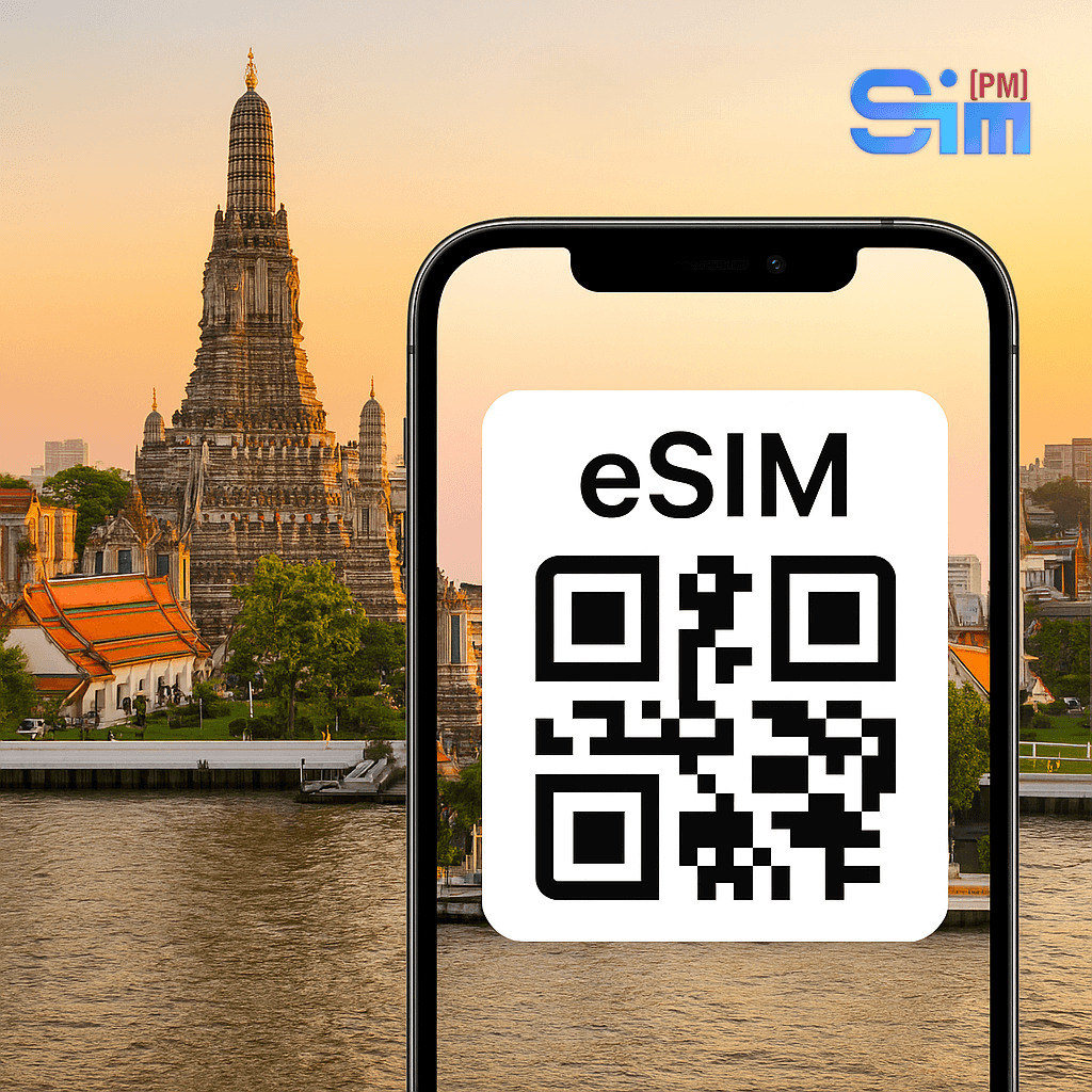 Thailand travel eSIM (the optimal choice)