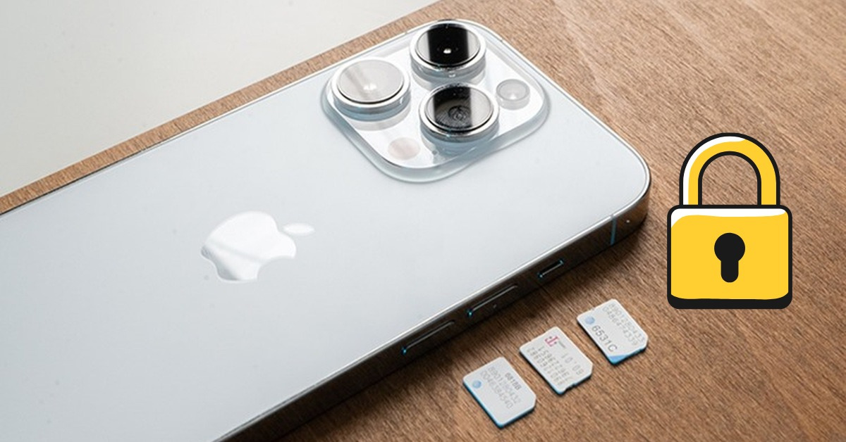 5 mistakes when buying an eSIM for the first time - How to avoid wasting money 9 Locked iPhones cannot use eSIM