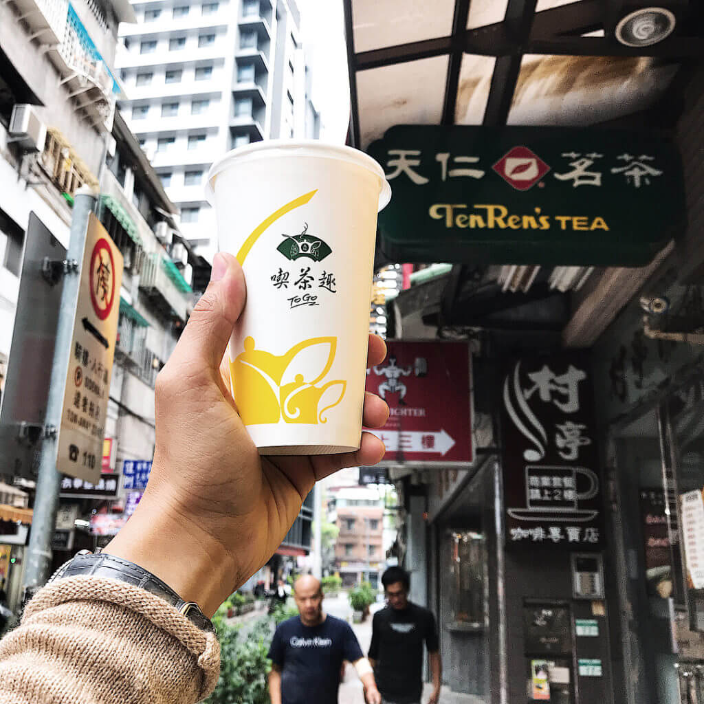 Taiwanese bubble milk tea