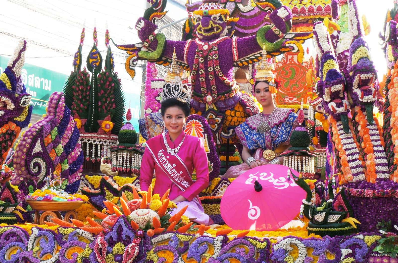 Month 2: Chiang Mai Flower Festival