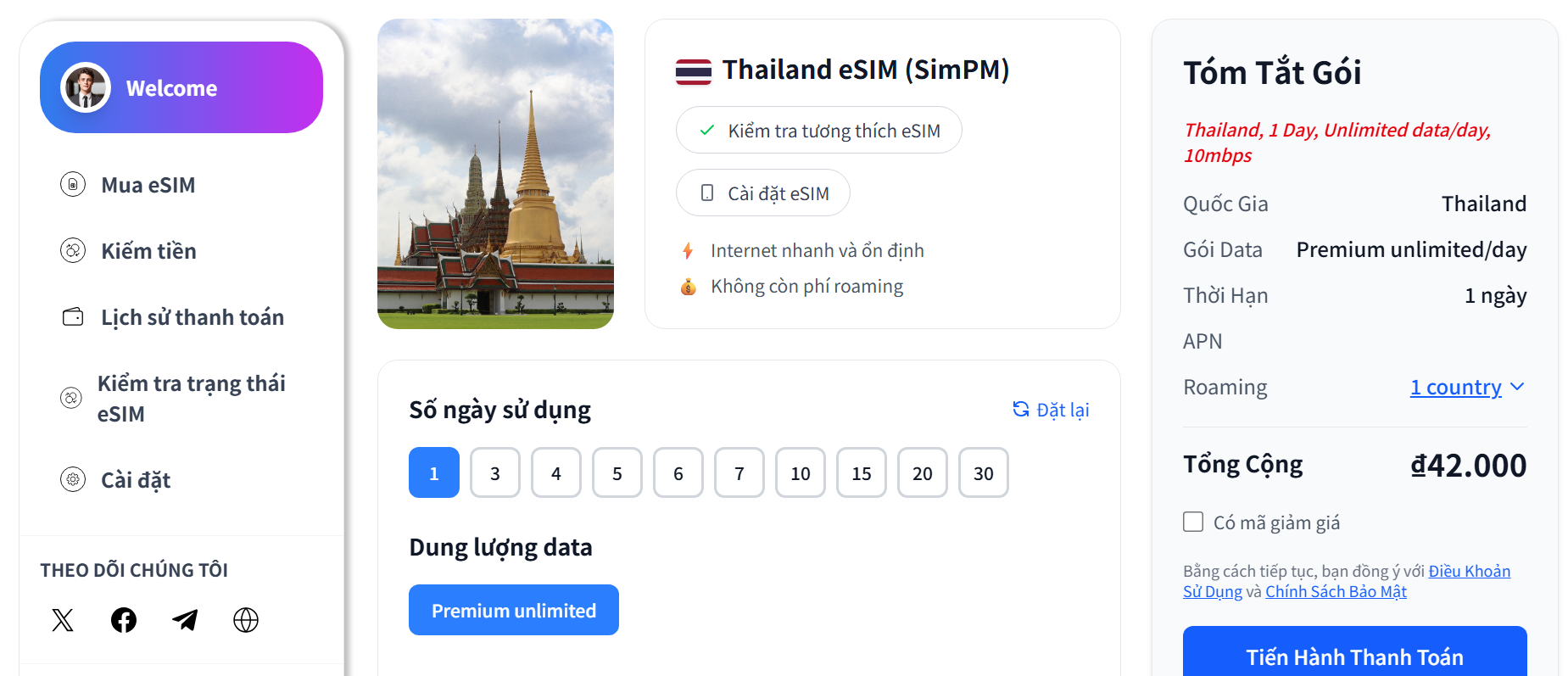 Thailand Independent Travel Guide: Tips from A to Z 2026 12 Buy a Thailand travel eSIM at SimPM