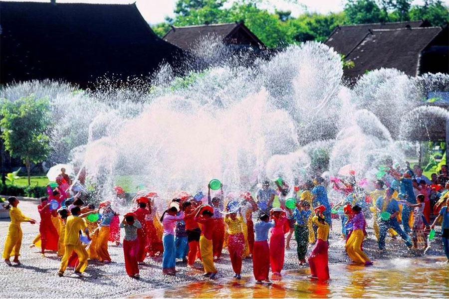 Month 4: Songkran Festival (Water Festival)