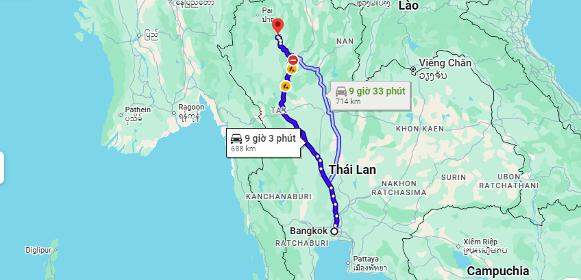 How to Travel from Bangkok to Chiang Mai: Options, Costs, and Tips 10 Distance from Bangkok to Chiang Mai