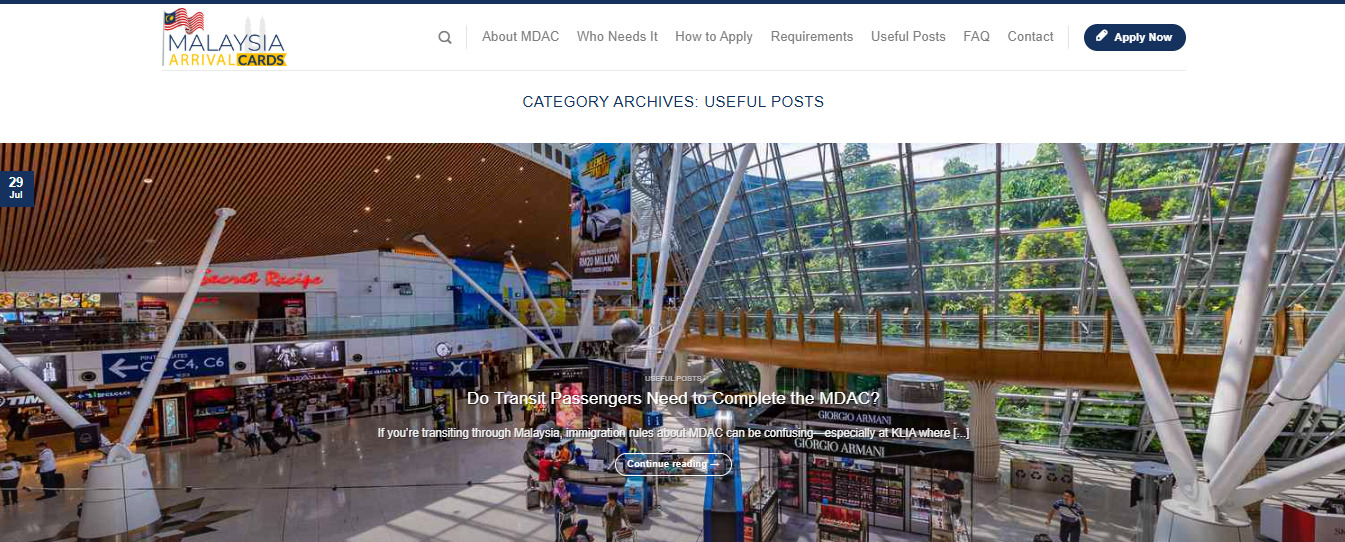Do You Need a Visa to Travel to Malaysia? Rules and Procedures 14 Detailed MDAC registration guide